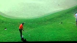 Tiger Woods chip in on the 16th at The Memorial Tournament  632012 HD [upl. by Ehlke]