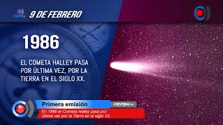 En 1986 el Cometa Halley pasa por última vez por la Tierra en el siglo XX [upl. by Oirretno]