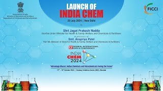 The launch function of India Chem 2024 [upl. by Vasilek469]