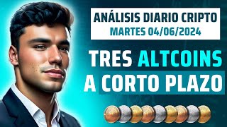 He COMPRADO estas 3 ALTCOINS a Corto Plazo  Análisis Diario Criptomonedas 04062024 [upl. by Opiak581]