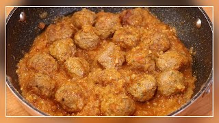 ALBONDIGAS en SALSA  Receta ESPAÑOLA Tradicional [upl. by Buroker840]