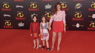 Tiffani Thiessen Olivia Rodrigo and more at the World Premiere of Incredibles 2 in Los Angeles [upl. by Crifasi]