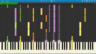 Survive the Night Five Nights at Freddys 2 song Synthesia Updated [upl. by Dolhenty]