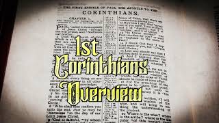 1 CORINTHIANS OVERVIEW 2024 CLEAVE 2 THE SWORD BIBLE INSTITUTE LESSON [upl. by Notsle]