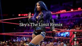 Sasha Banks Theme Song V2 “Sky’s The Limit Remix” Arena Effect [upl. by Henden]