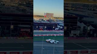 Sam Mayer and Parker Kilgerman fight for the lead at the Roval nascar racing [upl. by Asle]