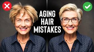 10 Hair Mistakes Women Over 60 Should AVOID  Hair Style Tips [upl. by As]