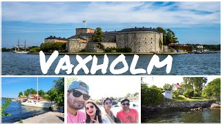 Vaxholm Sweden 4K A visit to Swedens stunning Island  Idyllic town in Stockholm Archipelago [upl. by Uzzi]