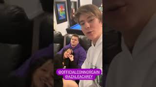 Sawyer Sharbino with Connor Cain and Azalea Carey Instagram Story 💞 [upl. by Adnarom]