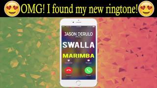 Swalla iPhone Ringtone  Best Marimba Ringtone of Jason Derulo Nicki Minaj Ty Dolla Sign [upl. by Nuaj]