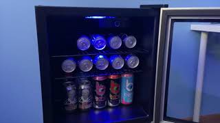 Product Review COSTWAY Beverage Refrigerator and Cooler [upl. by Nollaf]