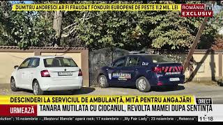 Descinderi la serviciul de ambulanta Mita pentru angajari [upl. by Yekram]