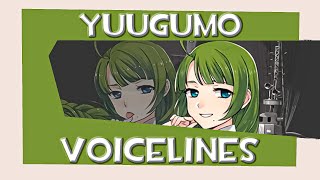 All Yuugumo Voicelines Kancolle [upl. by Mihalco]