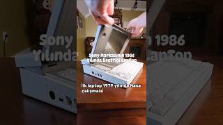 1986 yılında üretilen laptop 38 Yıllık Bilgisayar [upl. by Whittemore]