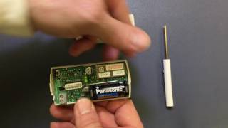 TempTrak Sensor Battery Replacement 720p [upl. by Haramat234]