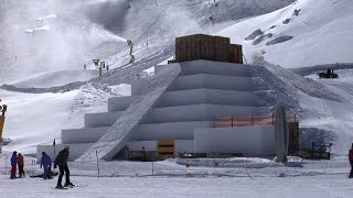 Hannibal Sölden Aufbau [upl. by Srevart]