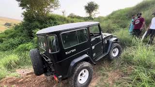 Toyota  BJ40  FJ40  Offroading  4x4thrills  Fun  IJC  Islamabad  Pakistan  Black [upl. by Relyat751]