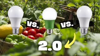 Full Spectrum vs 3000k vs 5000k LED Bulbs  A look at the best options for your seedlings amp wallet [upl. by Handy]