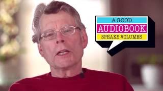 Stephen King Declares quotAudiobooks Are Terrificquot [upl. by Abehs]