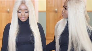 BLONDE BOMBSHELL HOW TO TONE 613 BUNDLES THE BEST BLONDE HAIR FOR DARK SKIN WOMEN [upl. by Coridon]