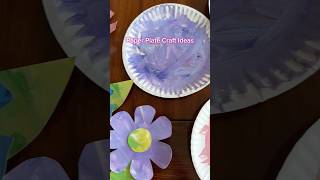 Simple Paper Plate Crafts for Kids🎨 shorts paperplatecrafts paperplatecraft artforkids art [upl. by Quintus]