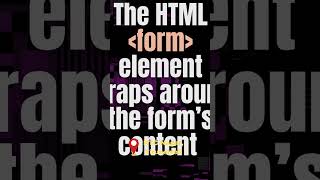 HTML Forms Input Types coding technology webdesign html5 frontendwebdeveloper education css3 [upl. by Recor299]