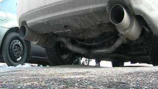 2005 Legacy GT HKS Silent HiPower exhaust [upl. by Atenaz]