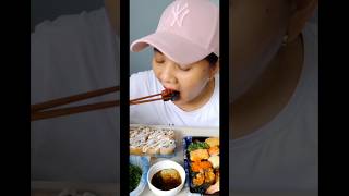 Mukbang SUSHI🍣 Pake WASABIasmrsushishortsvidioviraltrendingshorts [upl. by Ibok]