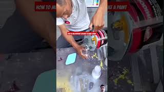 How to mix different colours to make another paint colour paintproject paintideas paintexperts [upl. by Nej]