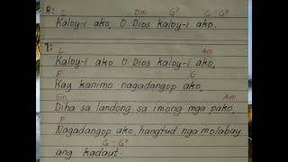 Salmo responsoryo  January 19 2024 Kaloyi ako O Dios kaloyi ako [upl. by Odlanier]