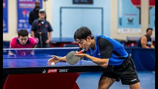 Westchester Table Tennis Center June 2024 Open Singles Final Taehyun Kim vs Yiran Wu [upl. by Anitsirc]