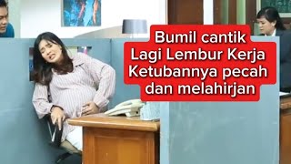 Review film bumil cantik lagi kerja pecah ketuban dan melahirkan [upl. by Ccasi]