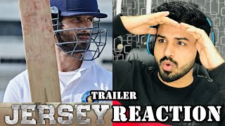 JERSEY  Official Trailer REACTION  Shahid Kapoor  Mrunal Thakur  Gowtam Tinnanuri  Review [upl. by Sybyl591]