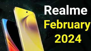 Realme Top 5 UpComing Mobiles February 2024  Price amp Launch Date in india [upl. by Bluefarb188]