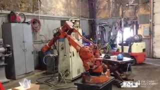 ABB IRB 2400 Foundry Rated Industrial Robot For Sale  DCM 3651 [upl. by Bonny]