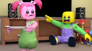 ROBLOX Brookhaven 🏡RP  The Bacon Hair Hates Little Sister  Roblox Animation [upl. by Osmund]