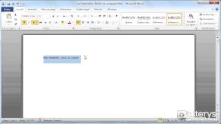 Comment insérer une page de garde avec Word 2010 [upl. by Nomolos]