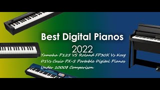 Kawai ES120 VS Yamaha P125a VS Roland FP30X VS Casio PX3100 What should You choose [upl. by Hametaf]