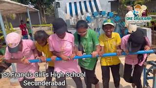 StFrancis Girl’s High SchoolSecunderabad  Part1 schooltrip schoolpicnic fieldtrips farmer [upl. by Haddad79]