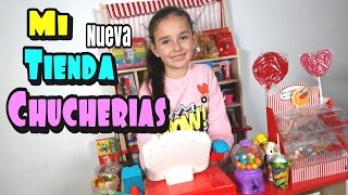 MI NUEVA TIENDA DE CHUCHERIAS  candy shop Zarolakids [upl. by Hnamik697]