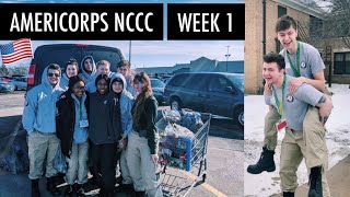 AMERICORPS NCCC VLOG WEEK 1  VINTON IOWA [upl. by Giardap503]