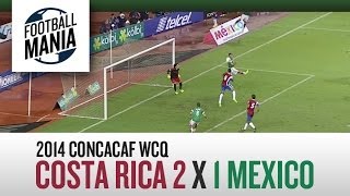 Costa Rica 2x1 Mexico  HIGHLIGHTS  Round 10  Concacaf WCQ [upl. by Meekyh683]