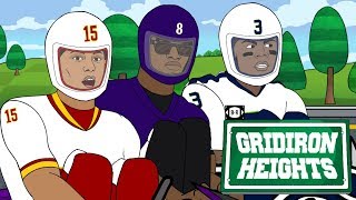 Russell WiIson Lamar Jackson Battle for MVP GoKart Style  Gridiron Heights S4E13 [upl. by Ecissej]