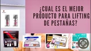 ¿Cuál es el mejor producto para hacer Lifting de Pestañas [upl. by Aynos]