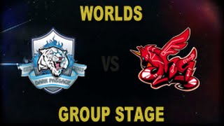 DP vs AHQ  2014 World Championship Groups A and B D1G3 [upl. by Warfeld]