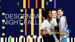 Descendants 3  NIGHT FALLS PRO MIDI REMAKE  quotin the style ofquot [upl. by Isoj548]