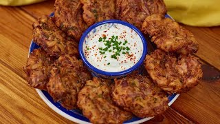 Onion fritters an easy and quick recipe to try [upl. by Adidnac]