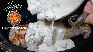 El Original Lomo en Crema de Champiñones Suavecito y Bien Sabroso [upl. by Auoh772]