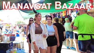 🇹🇷 Antalya Manavgat The Best BAZAR Turkey  Walk in Replica Bazaar Antalya Manavgat TÜRKIYE side [upl. by Lalo]