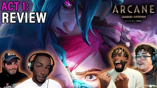 ARCANE Season 2  Act 1 Netflix  REVIEW  League Of Legends [upl. by Odnolor]